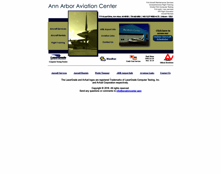 Aviationcenter.aero thumbnail