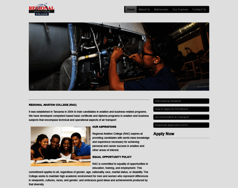 Aviationcollegetanzania.com thumbnail