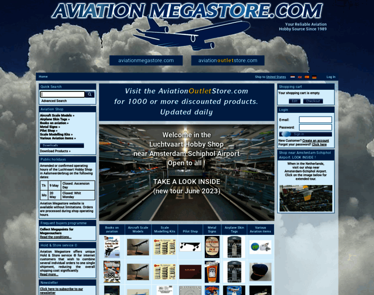 Aviationmegastore.com thumbnail