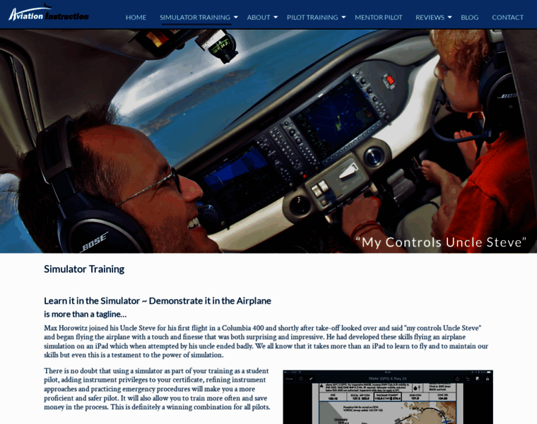 Aviationsimulatortraining.com thumbnail