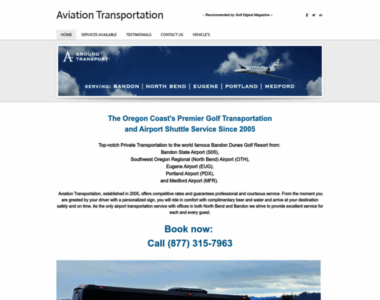 Aviationtransportation.com thumbnail