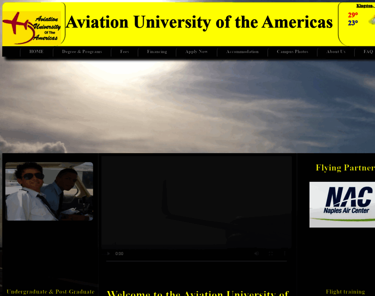 Aviationuniversityamericas.com thumbnail