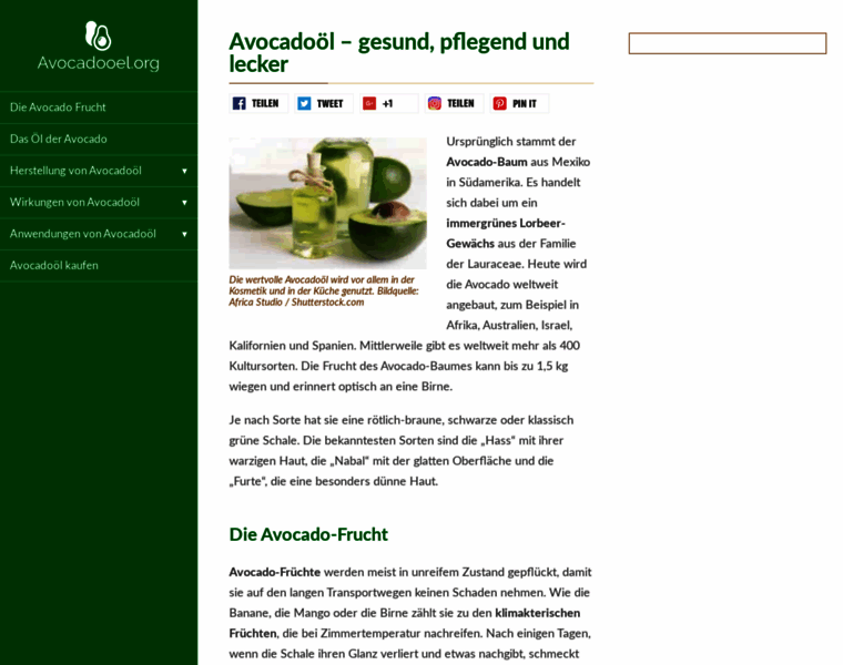 Avocadooel.org thumbnail
