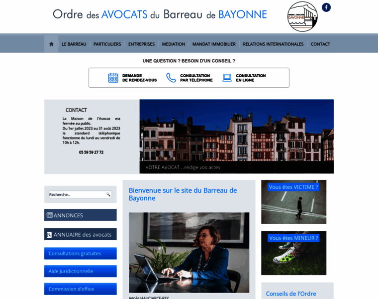 Avocats-bayonne.org thumbnail