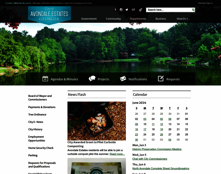 Avondaleestates.org thumbnail