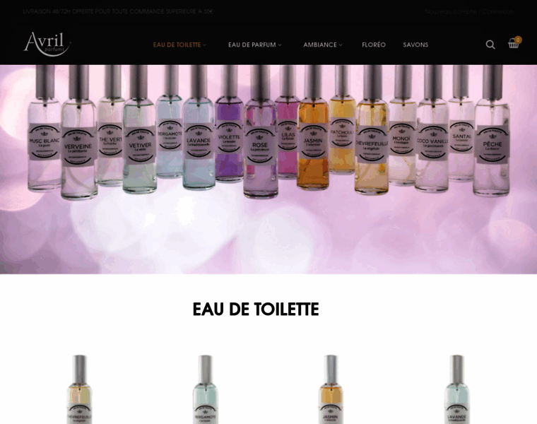 Avril-parfums.eu thumbnail