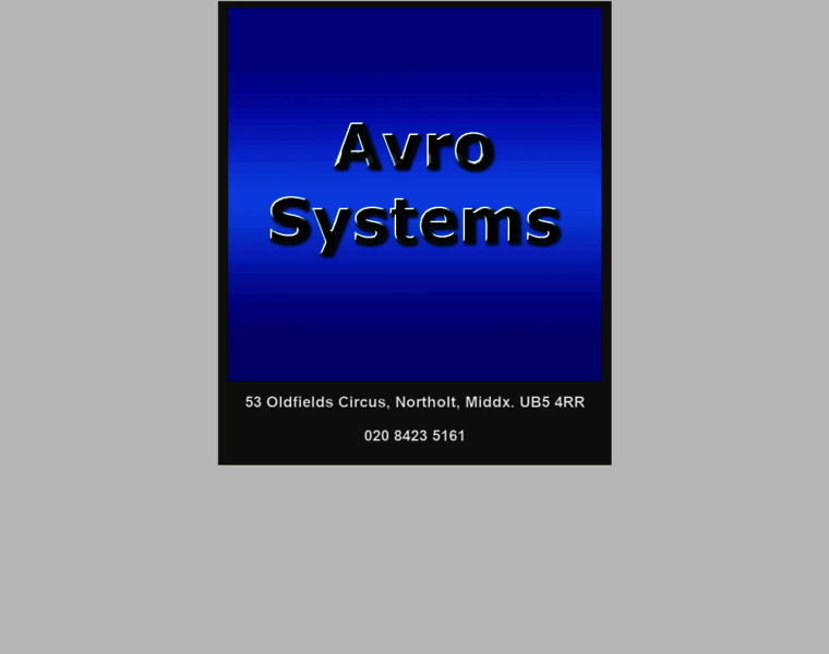 Avrosystems.co.uk thumbnail