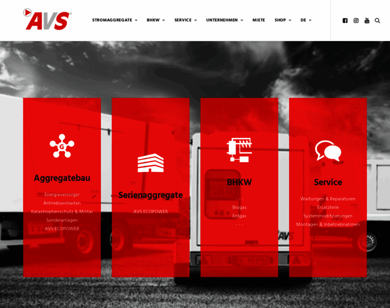 Avs-aggregatebau.de thumbnail