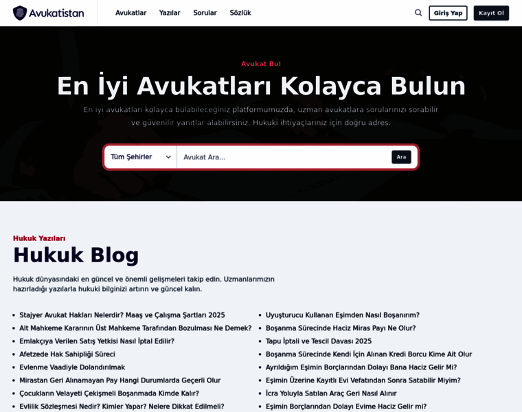 Avukatistan.com thumbnail