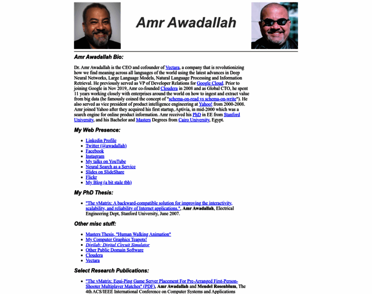 Awadallah.com thumbnail