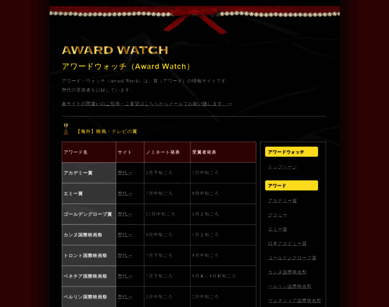 Award-watch.com thumbnail