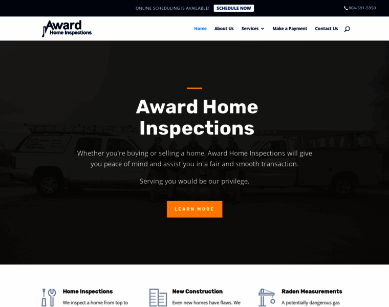 Awardhomeinspections.com thumbnail