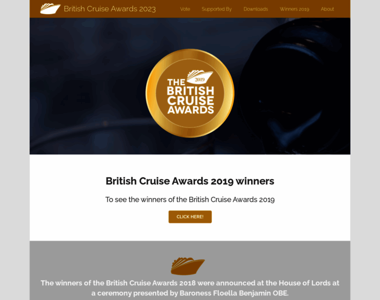 Awards.cruise-international.com thumbnail