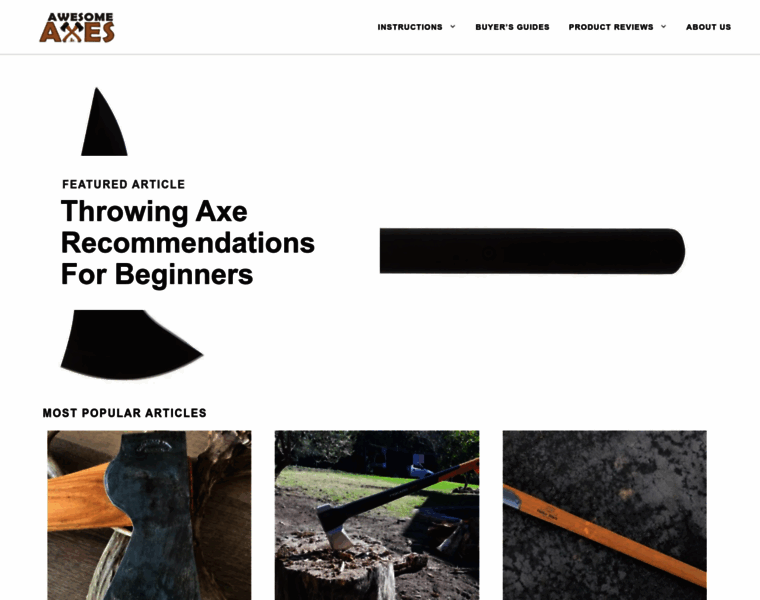 Awesomeaxes.com thumbnail