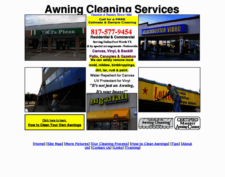 Awningcleaningservices.com thumbnail