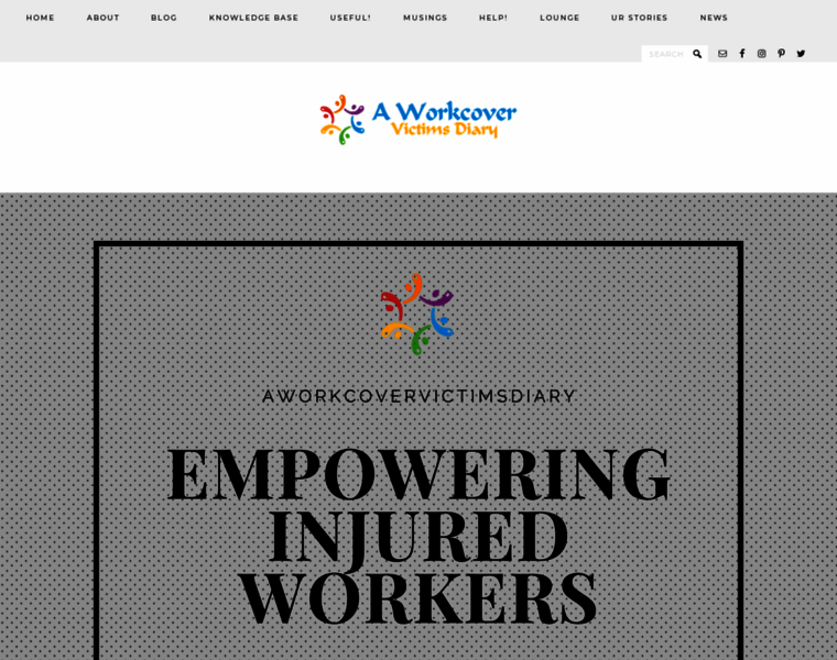 Aworkcovervictimsdiary.com.au thumbnail Aworkcovervictimsdiary.com.au thumbnail