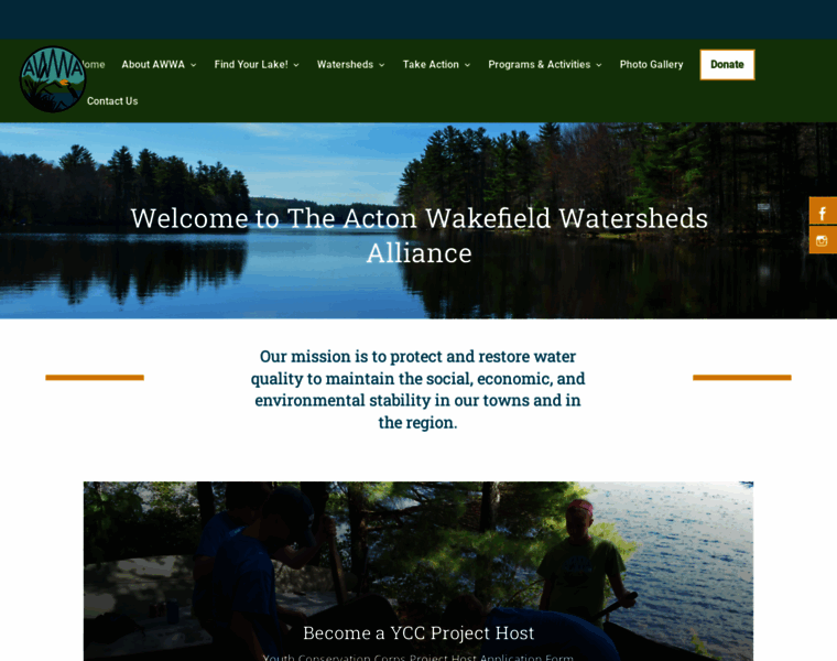 Awwatersheds.org thumbnail