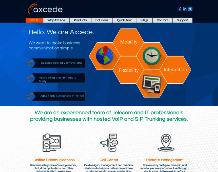 Axcede.com thumbnail