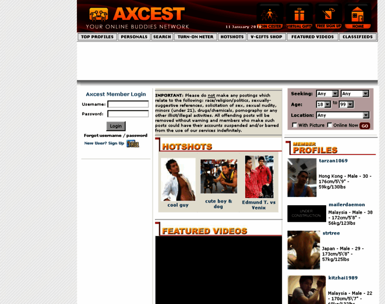 Axcest.com thumbnail