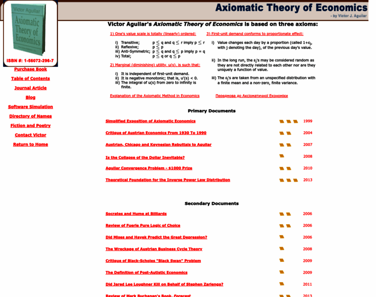 Axiomaticeconomics.com thumbnail