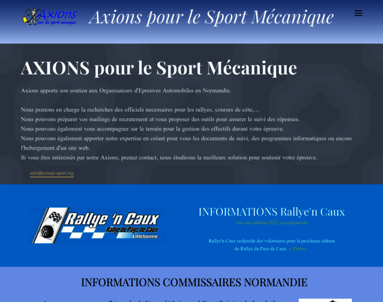 Axions-sport.org thumbnail