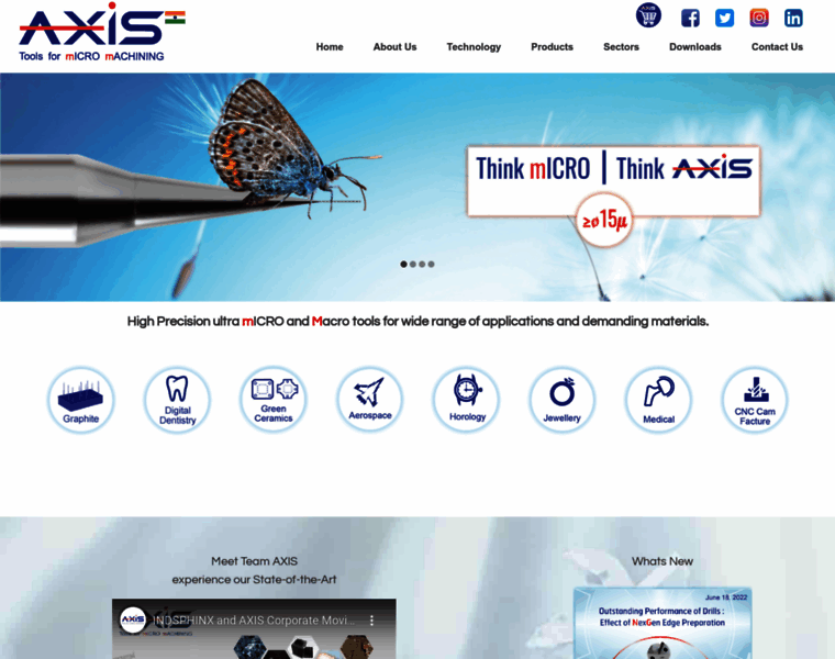 Axis-microtools.com thumbnail