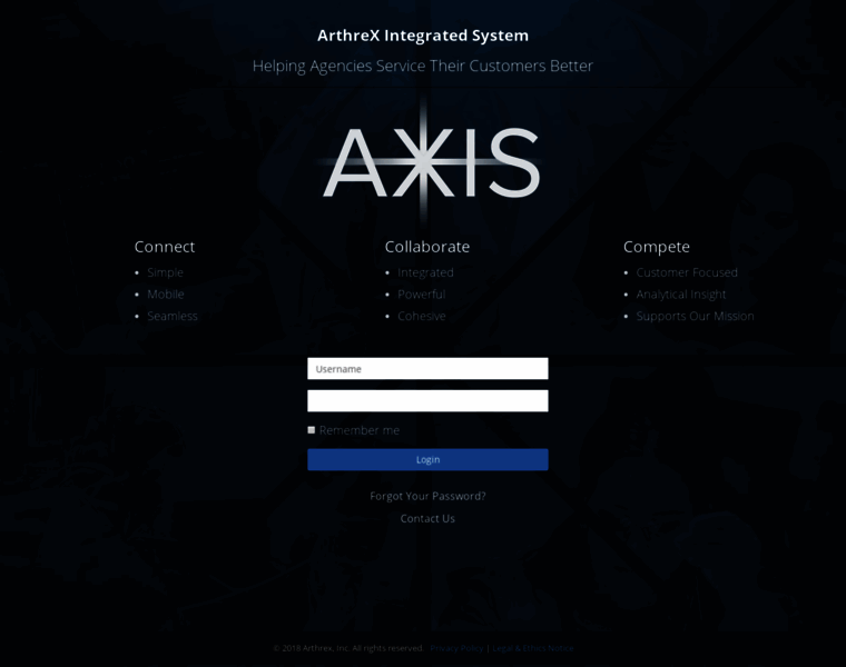 Axis.arthrex.com thumbnail
