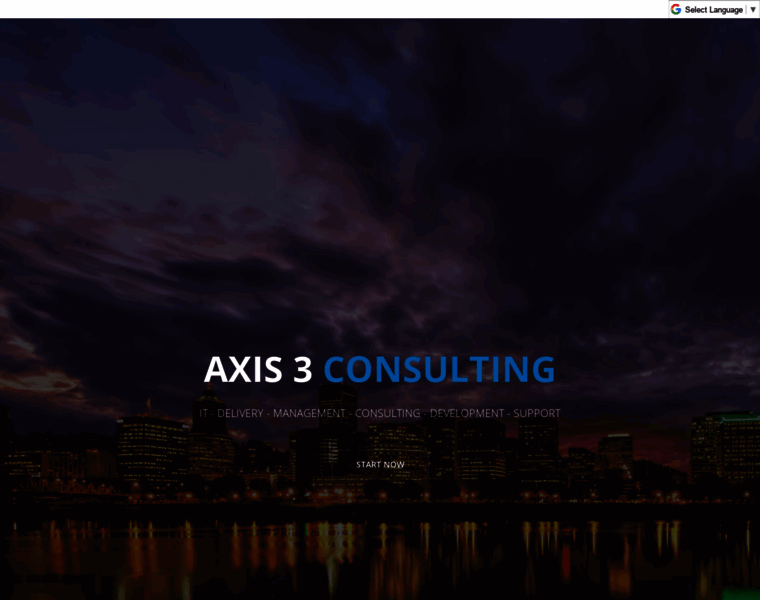 Axis3consulting.com thumbnail