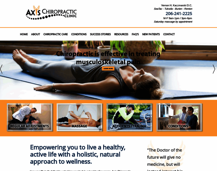 Axischiropracticclinic.com thumbnail