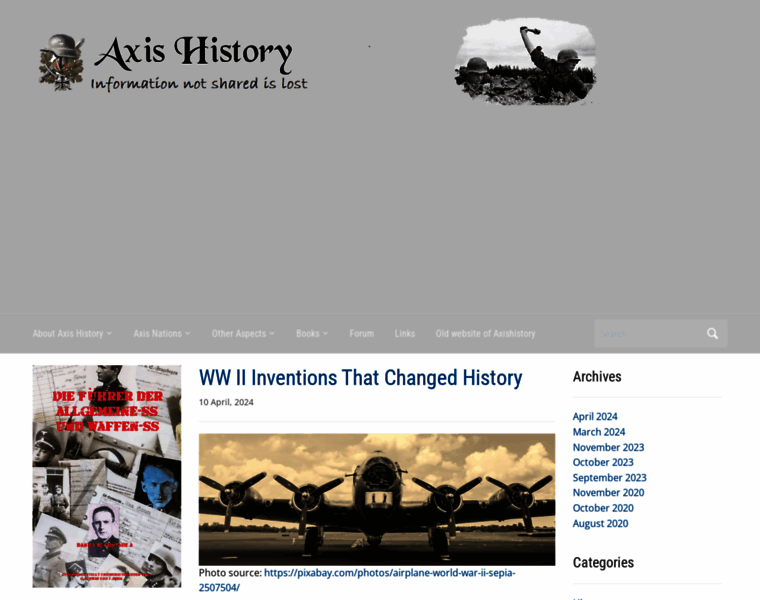 Axishistory.com thumbnail