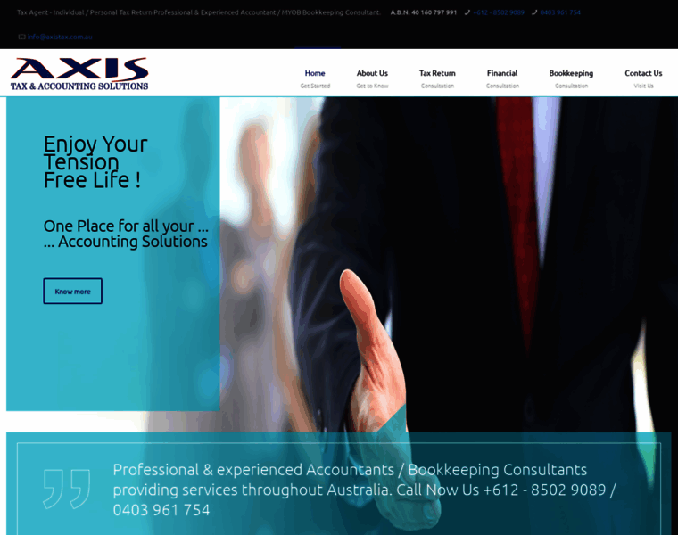 Axistax.com.au thumbnail