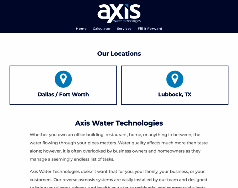Axiswater.com thumbnail
