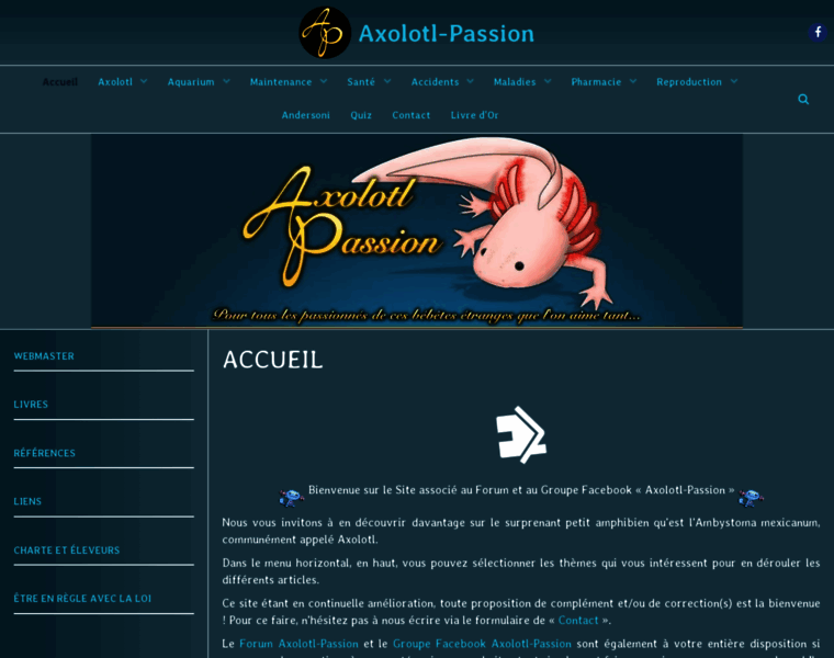 Axolotl-passion.net thumbnail