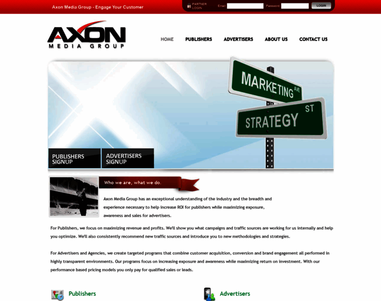 Axonmediagroup.com thumbnail