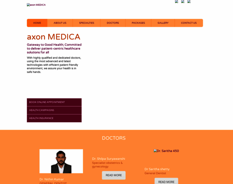 Axonmedica.com thumbnail