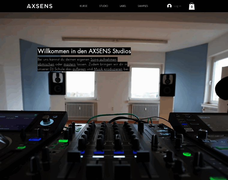 Axsens-music.com thumbnail