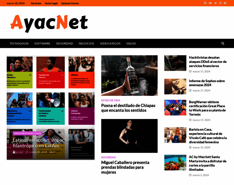Ayacnet.com thumbnail