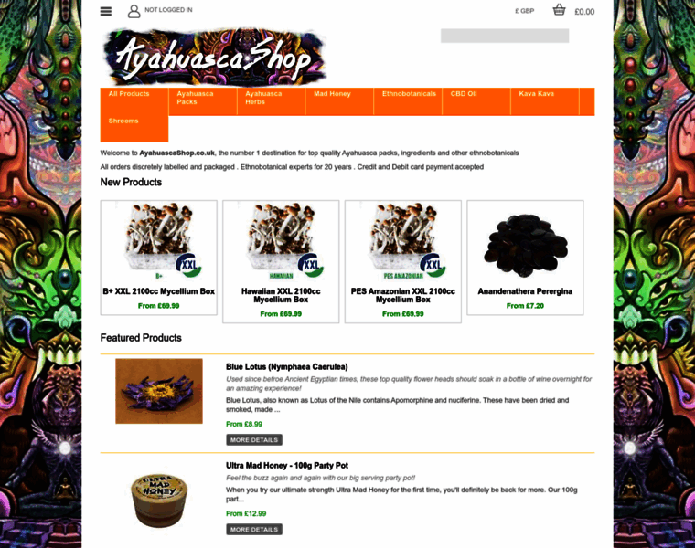 Ayahuascashop.eu thumbnail Ayahuascashop.eu thumbnail
