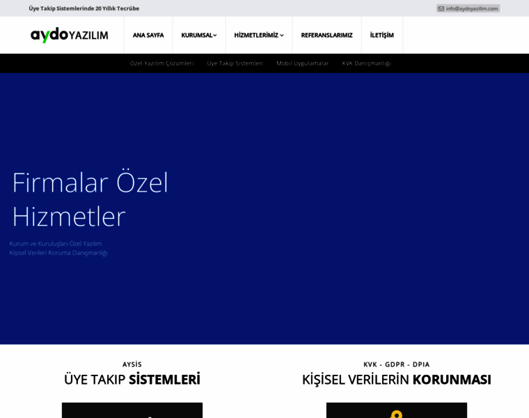 Aydoyazilim.com thumbnail