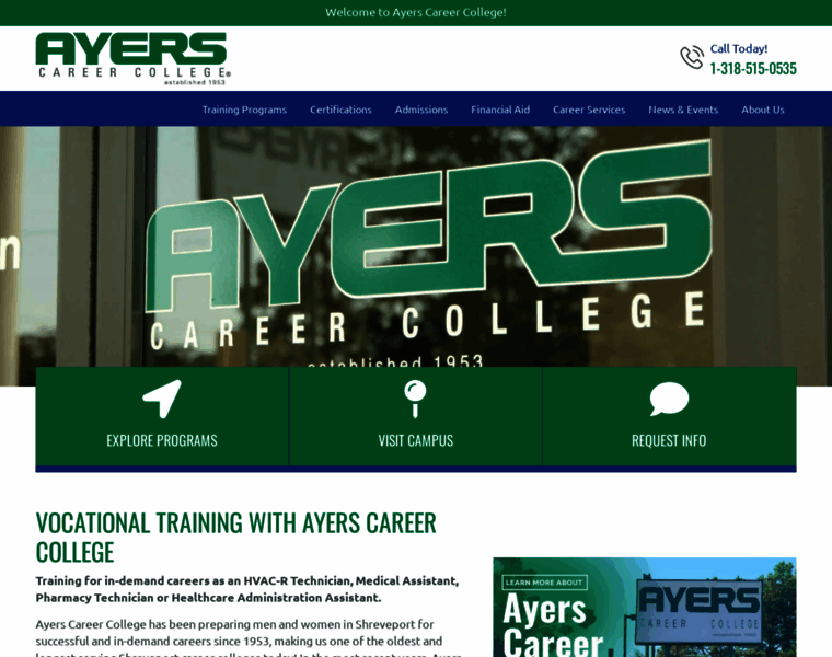 Ayers.edu thumbnail
