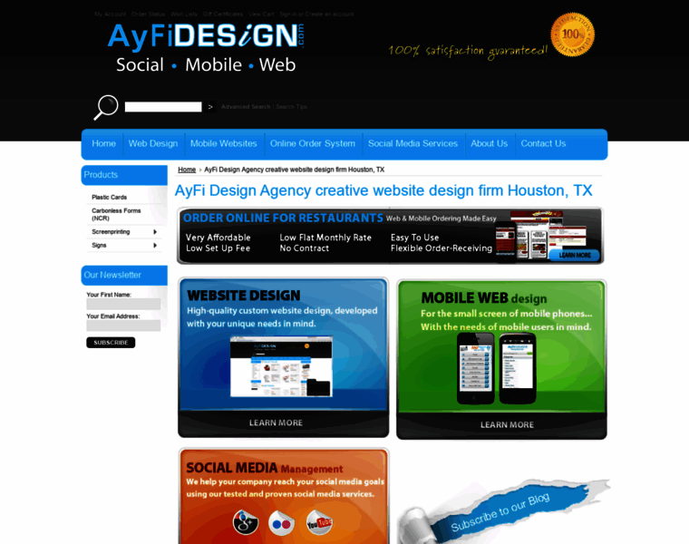 Ayfidesign.com thumbnail