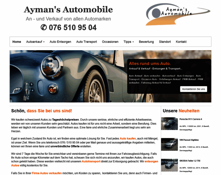 Aymans-automobile.ch thumbnail