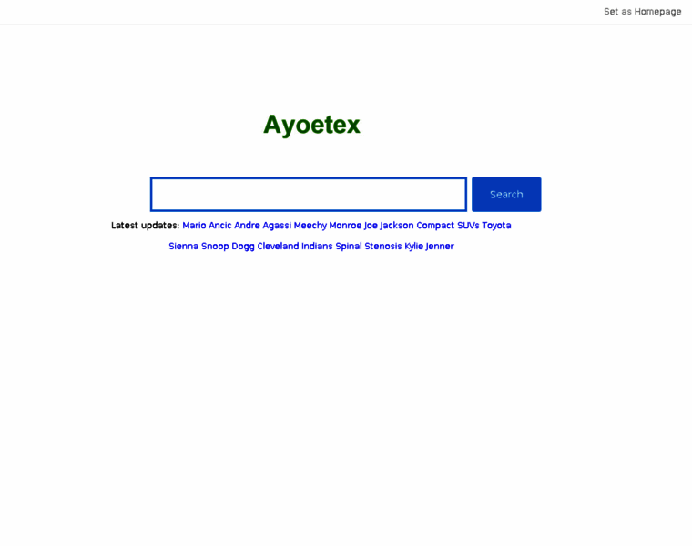 Ayoetex.com thumbnail