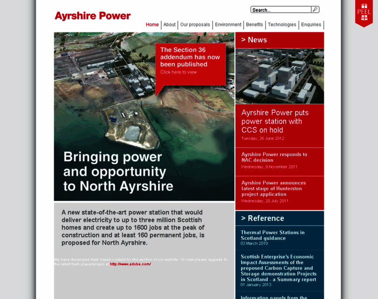 Ayrshirepower.co.uk thumbnail