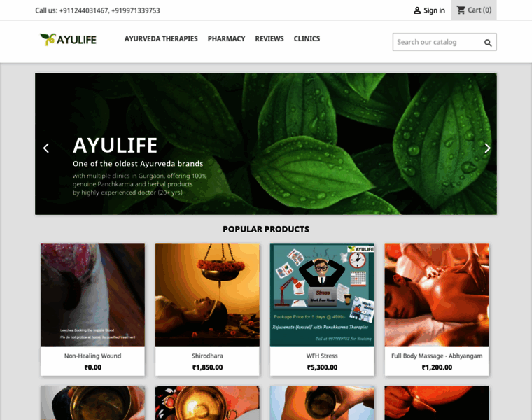 Ayulife.co.in thumbnail