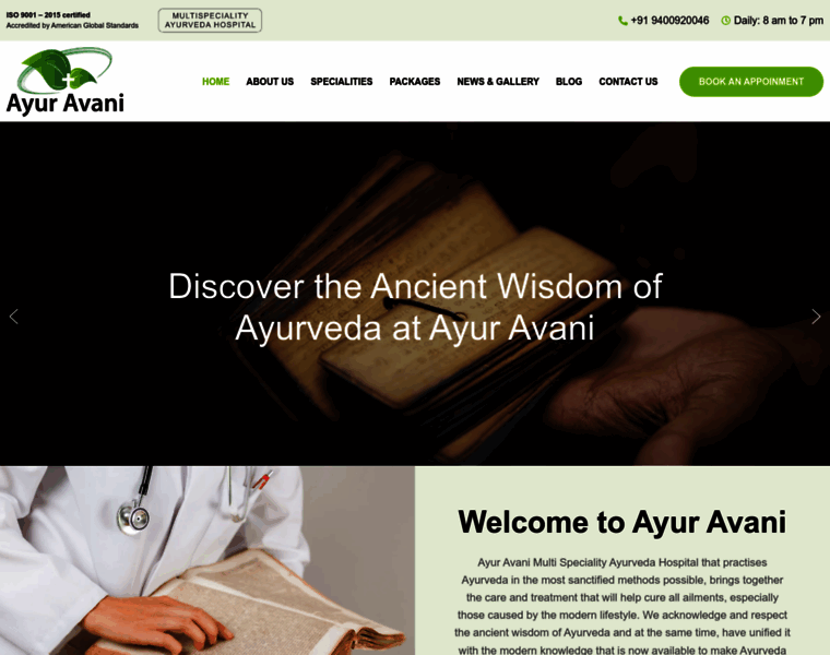Ayuravani.com thumbnail