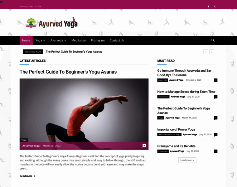 Ayurved-yoga.com thumbnail
