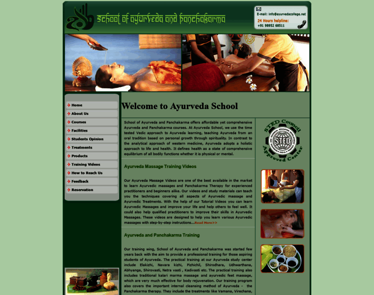Ayurvedaschool.in thumbnail