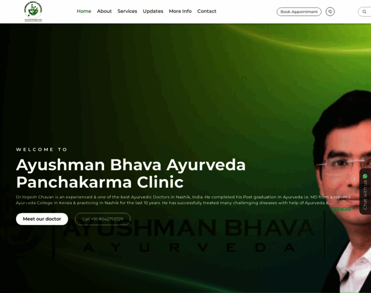 Ayushmanbhavayurveda.com thumbnail