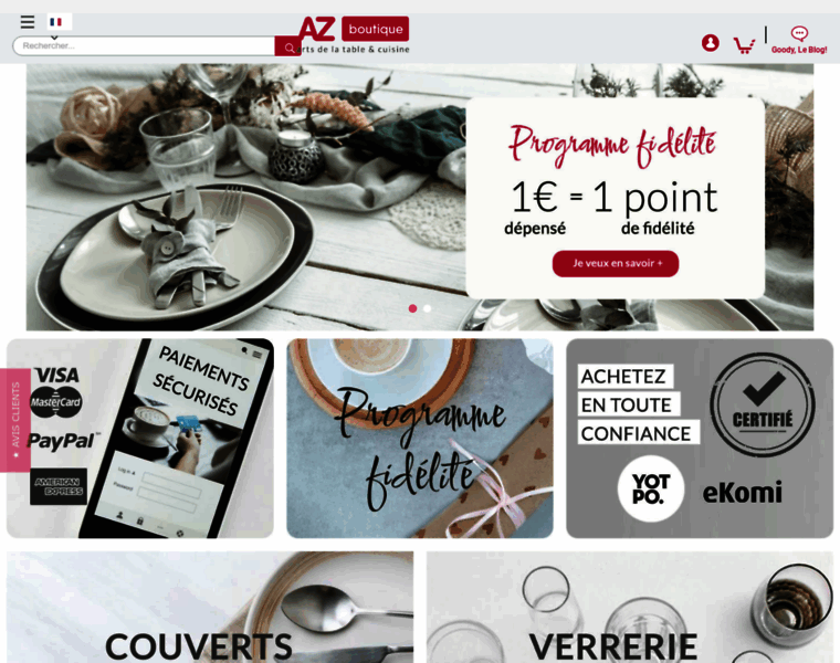 Az-boutique.fr thumbnail